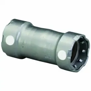 VIEGA LLC 84150 Slip Coupling No Stop, Zinc Nickel Carbon Steel, Press-Fit x Press-Fit, Fkm, 84150 | CU7YFA 801CR8