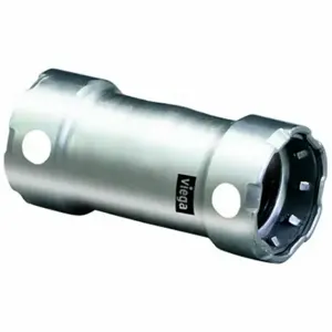 VIEGA LLC 91290 Slip Coupling No Stop, 316 Stainless Steel, Press-Fit x Press-Fit | CU7YFB 801D83