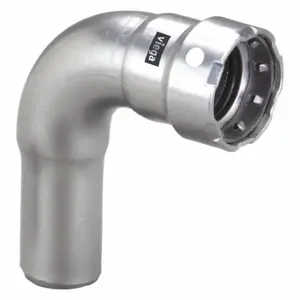 VIEGA LLC 95035 90 Degree Street Elbow, 304 Ss, Press-Fit X Ftg, 3/4 Inch Pipe Size | CU7XYN 53TZ59