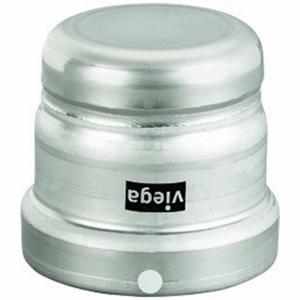 VIEGA LLC 98540 Cap, 316 Stainless Steel, Press Fit, 1/2 Inch Pipe Size, FKM O-Ring Material, Cap, 316 | CU7YAG 801DN0