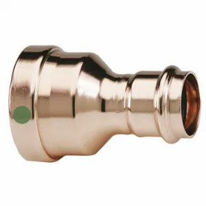 VIEGA LLC 20715 XL Reducer, Copper, Press-Fit x Press-Fit, 3 Inch x 2 1/2 Inch Size Copper Tube Size | CU7YLU 38C198