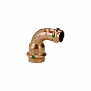 VIEGA LLC 77330 Reducing Elbow, Copper, Press-Fit X Press-Fit, 1 X 3/4 Inch Copper Tube Size | CU7YLV 788DP3