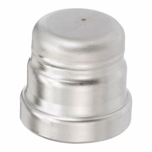 VIEGA LLC 80385 Cap, 316 Stainless Steel, Press Fit, 2 1/2 Inch Copper Tube Size, EPDM O-Ring Material | CU7YKM 788ED1