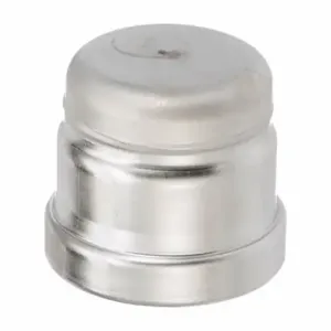 VIEGA LLC 80390 Cap, 316 Stainless Steel, Press Fit, 3 Inch Copper Tube Size, EPDM O-Ring Material | CU7YKR 788ED2