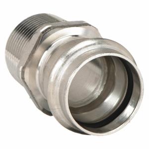 VIEGA LLC 85027 Adapter, 304 Stainless Steel, Press-Fit x MNPT, 3/4 Inch Copper Tube Size | CU7YJW 45CF48