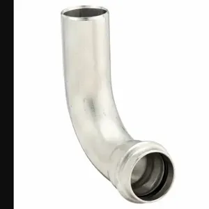 VIEGA LLC 85512 90 Degree Street Elbow, 304 Ss, Press-Fit X Ftg, Fkm O-Ring Material | CU7YJR 53UC19