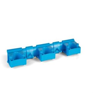 VIKAN 10113 Tool Wall Bracket, Blue, Polyamide, Polypropylene, Tpe Rubber | CH6HML 61JA44