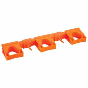 VIKAN 10117 Tool Wall Bracket, Orange, Polyamide, Polypropylene, Tpe Rubber | CH6HMQ 61JA48