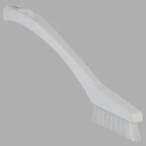 VIKAN 44015 Detail Brush 8.1 Inch White | AG2BAC 31CF31