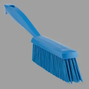 VIKAN 45893 Edge Bench Brush Blue Medium 14 Inch | AF7WXP 22UM41