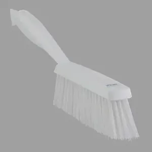 VIKAN 45895 Edge Bench Brush, White, Medium, 14 | AF7WXR 22UM43