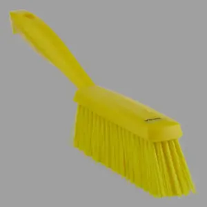 VIKAN 45896 Edge Bench Brush Yellow Medium 14 Inch | AF7WXT 22UM44