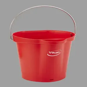 VIKAN 56884 Hygienic Pail 1.5 gallon Polypropylene | AH3BWL 31CF46