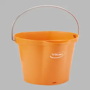 VIKAN 56887 Hygienic Pail 1.5 gallon Polypropylene | AH3BWP 31CF49