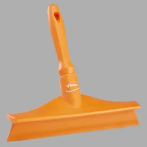 VIKAN 71257 Bench Squeegee Rubber Orange 10 inch | AF6VAP 20JX83