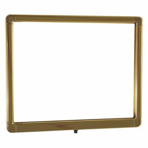 VISION FR1114DSPBPB TRON Sign Frame, Polished Brass | CU7YTM 45NU15