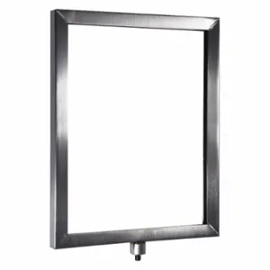 VISION FR1114HDPC TRON Sign Frame, Polished Chrome | CU7YTN 48KR99