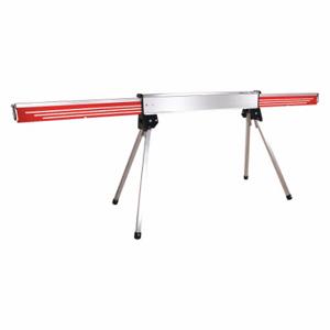VISION RCD100RD TRON Portable Barricade System, 120 Inch Overall Length, 40 Inch OverallHeight, Silver/Red | CU7YRQ 45CL18