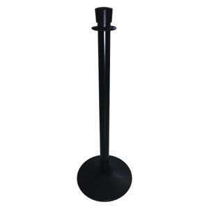 VISION ST401S-BA TRON Urn Top Rope Post, 37 Inch Height, 14 Inch Base Dia, Black Aluminum, Cast Iron | CU7YTD 45NU16