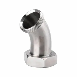 VNE STAINLESS 2P2.0 Elbow, 304 Stainless Steel, Female Thread Bevel Seat X Female Thread Bevel Seat, 32 Ra | CU7ZGW 792PD6