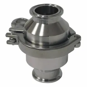 VNE STAINLESS 45C-61.0-V Spring Check Valve 1 Inch Clamp Stainless Steel 145psi | AA2TJV 11A415