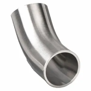 VNE STAINLESS E2KS1.5 Long Tangent Elbow 45 Degree Butt Weld | AA3NPW 11P892