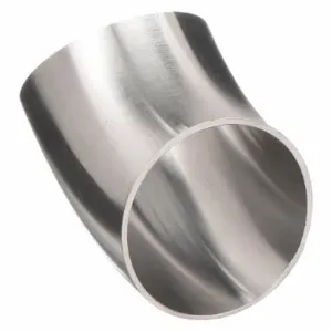 VNE STAINLESS E2WK2.5 Short Tangent Elbow 45 Degree Butt Weld | AA3NPK 11P882