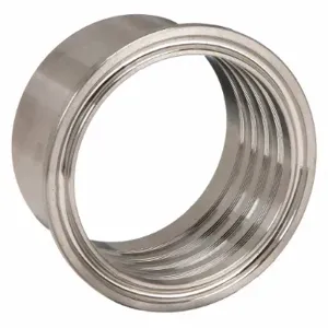 VNE STAINLESS EG14R-6L2.5 Roll-on Ferrule T316l Stainless Steel | AA3JCH 11L899