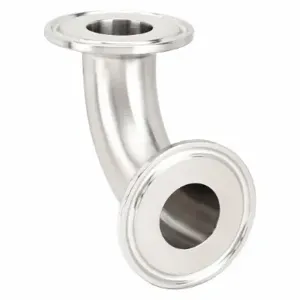 VNE STAINLESS EG2C-6L1.5 Elbow 90 Degree T316l Stainless Steel Clamp | AA2VKY 11D019