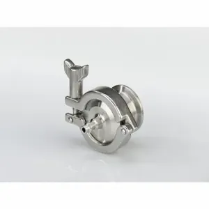 VNE STAINLESS EG62A-6L3.0-V Air Blow Check Valve, T316L Ss, 3 Inch Tube Size, Clamp, 13 5/8 Inch Overall Length | CU7ZFE 803CX0