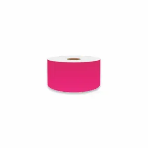 VNM SIGNMAKER FLUPK-3508 Continuous Label Roll, 2 Inch X 75 Ft, Vinyl, Fluorescent Pink, Indoor | CU7ZQU 36UR16