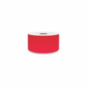 VNM SIGNMAKER FLURD-3508 Continuous Label Roll, 2 Inch X 75 Ft, Vinyl, Fluorescent Red, Indoor | CU7ZQV 36UR25