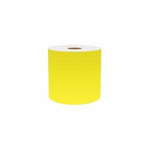 VNM SIGNMAKER FLUYL-3102 Continuous Label Roll, 4 Inch X 75 Ft, Vinyl, Fluorescent Yellow, Indoor | CU7ZUL 36UR27