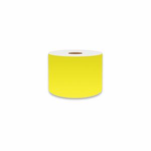 VNM SIGNMAKER FLUYL-3762 Continuous Label Roll, 3 Inch X 75 Ft, Vinyl, Fluorescent Yellow, Indoor | CU7ZRV 36UR35