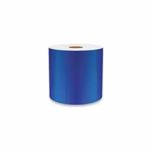 VNM SIGNMAKER REFBL-3102 Continuous Label Roll, 4 Inch X 75 Ft, Reflective Vinyl, Blue, Indoor | CU7ZTU 36UR66