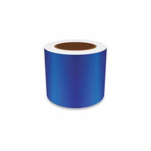 VNM SIGNMAKER REFBL-31028 Endlosetikettenrolle, 4 Zoll x 75 Fuß, reflektierendes Vinyl, blau, Innen-/Außenbereich | CU7ZYB 36UR67