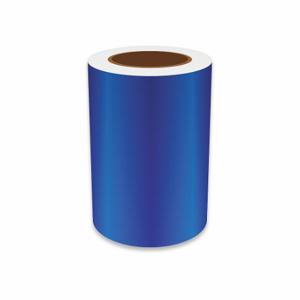 VNM SIGNMAKER REFBL-3177 Continuous Label Roll, 7 Inch X 75 Ft, Reflective Vinyl, Blue, Indoor/Outdoor | CU7ZVY 36UR70