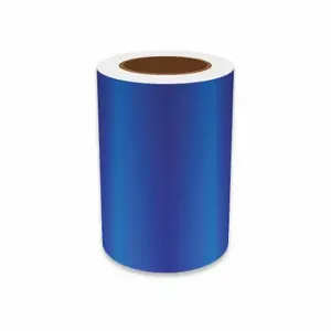 VNM SIGNMAKER REFBL-3177 Continuous Label Roll, 7 Inch X 75 Ft, Reflective Vinyl, Blue, Indoor/Outdoor | CU7ZVY 36UR70