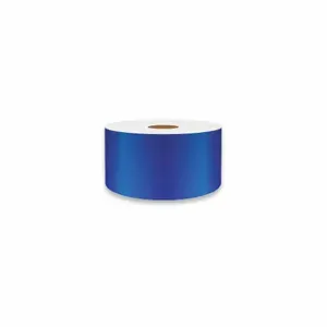 VNM SIGNMAKER REFBL-3508 Continuous Label Roll, 2 Inch X 75 Ft, Reflective Vinyl, Blue, Indoor | CU7ZQM 36UR74