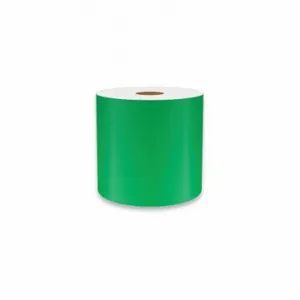 VNM SIGNMAKER REFGN-3102 Continuous Label Roll, 4 Inch X 75 Ft, Reflective Vinyl, Green, Indoor/Outdoor | CU7ZTV 36UR76