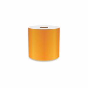 VNM SIGNMAKER REFON-3102 Continuous Label Roll, 4 Inch X 75 Ft, Reflective Vinyl, Orange, Indoor/Outdoor | CU7ZTX 36UR86