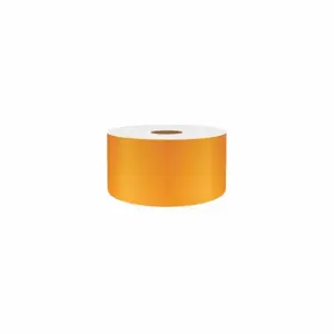 VNM SIGNMAKER REFON-3508 Continuous Label Roll, 2 Inch X 75 Ft, Reflective Vinyl, Orange, Indoor | CU7ZXQ 36UR94