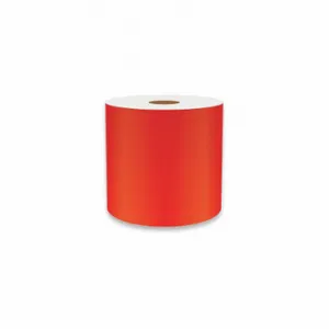 VNM SIGNMAKER REFRD-3102 Continuous Label Roll, 4 Inch X 75 Ft, Reflective Vinyl, Red, Indoor/Outdoor | CU7ZTZ 36UR96