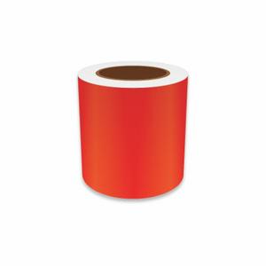 VNM SIGNMAKER REFRD-3127 Continuous Label Roll, 5 Inch X 75 Ft, Reflective Vinyl, Red, Indoor/Outdoor | CU7ZUY 36UR98