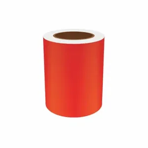 VNM SIGNMAKER REFRD-3152 Continuous Label Roll, 6 Inch X 75 Ft, Reflective Vinyl, Red, Indoor/Outdoor | CU7ZVM 36UR99