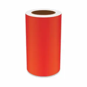 VNM SIGNMAKER REFRD-3203 Continuous Label Roll, 8 Inch X 75 Ft, Reflective Vinyl, Red, Indoor/Outdoor | CU7ZWM 36UT02