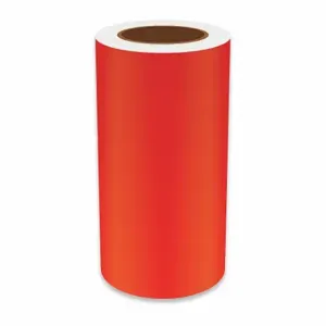 VNM SIGNMAKER REFRD-3228 Continuous Label Roll, 9 Inch X 75 Ft, Reflective Vinyl, Red, Indoor/Outdoor | CU7ZXP 36UT03