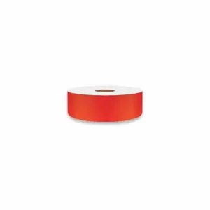 VNM SIGNMAKER REFRD-3254 Continuous Label Roll, 1 Inch X 75 Ft, Reflective Vinyl, Red, Indoor | CU7ZPT 36UT04