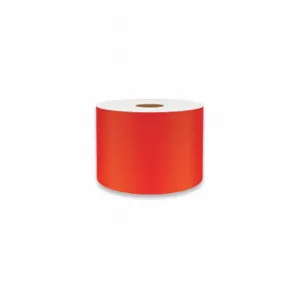 VNM SIGNMAKER REFRD-3762 Continuous Label Roll, 3 Inch X 75 Ft, Reflective Vinyl, Red, Indoor | CU7ZRN 36UT06