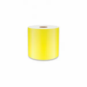 VNM SIGNMAKER REFYL-3102 Continuous Label Roll, 4 Inch X 75 Ft, Reflective Vinyl, Yellow, Indoor | CU7ZUC 36UT17